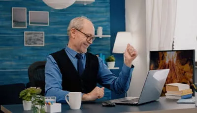 superannuation-tax-optimisation-advice Financial professional reviewing superannuation tax strategies on a laptop.